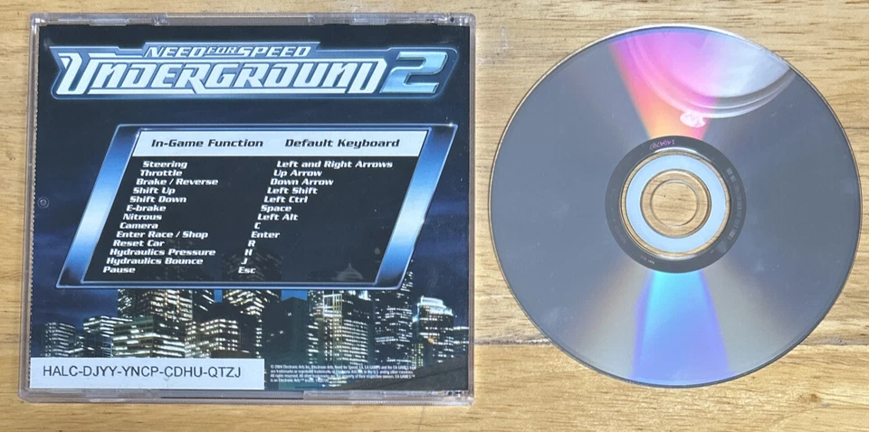 Disc 1 Only - “Need For Speed Underground 2” PC Video Game (EA Games 2004 Used) - Image 2 of 4