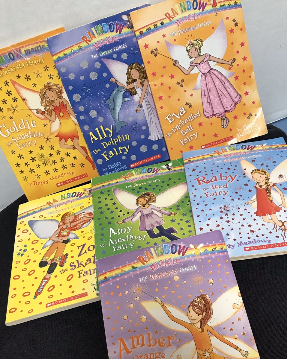 Rainbow Magic Fairy paperback books by Daisy Meadows Scholastic