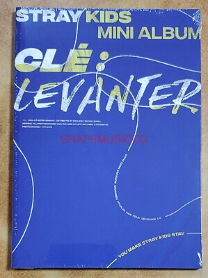 STRAY KIDS CLE : LEVANTER Normal Ver. CD + 3 PHOTOCARD + FOLDED