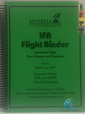 NEW IFR FLIGHT FILE ORGANZIER by Advanced Pilot Products