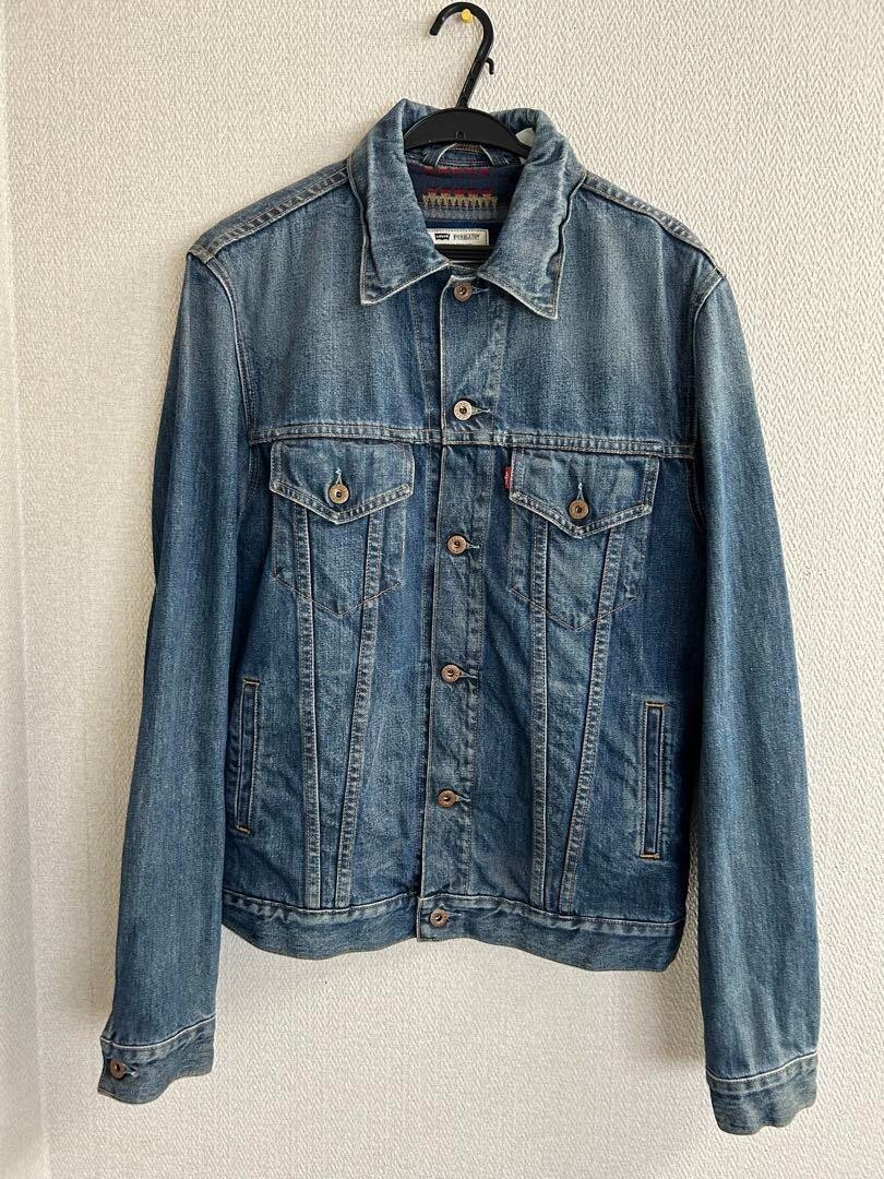 Levi's Pendleton Denim Jacket Collaboration Cotto… - image 9