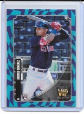 2021 Topps Transcendent VIP Andres Gimenez TRUE 1/1 RC Blue Jays Aqua Purple K
