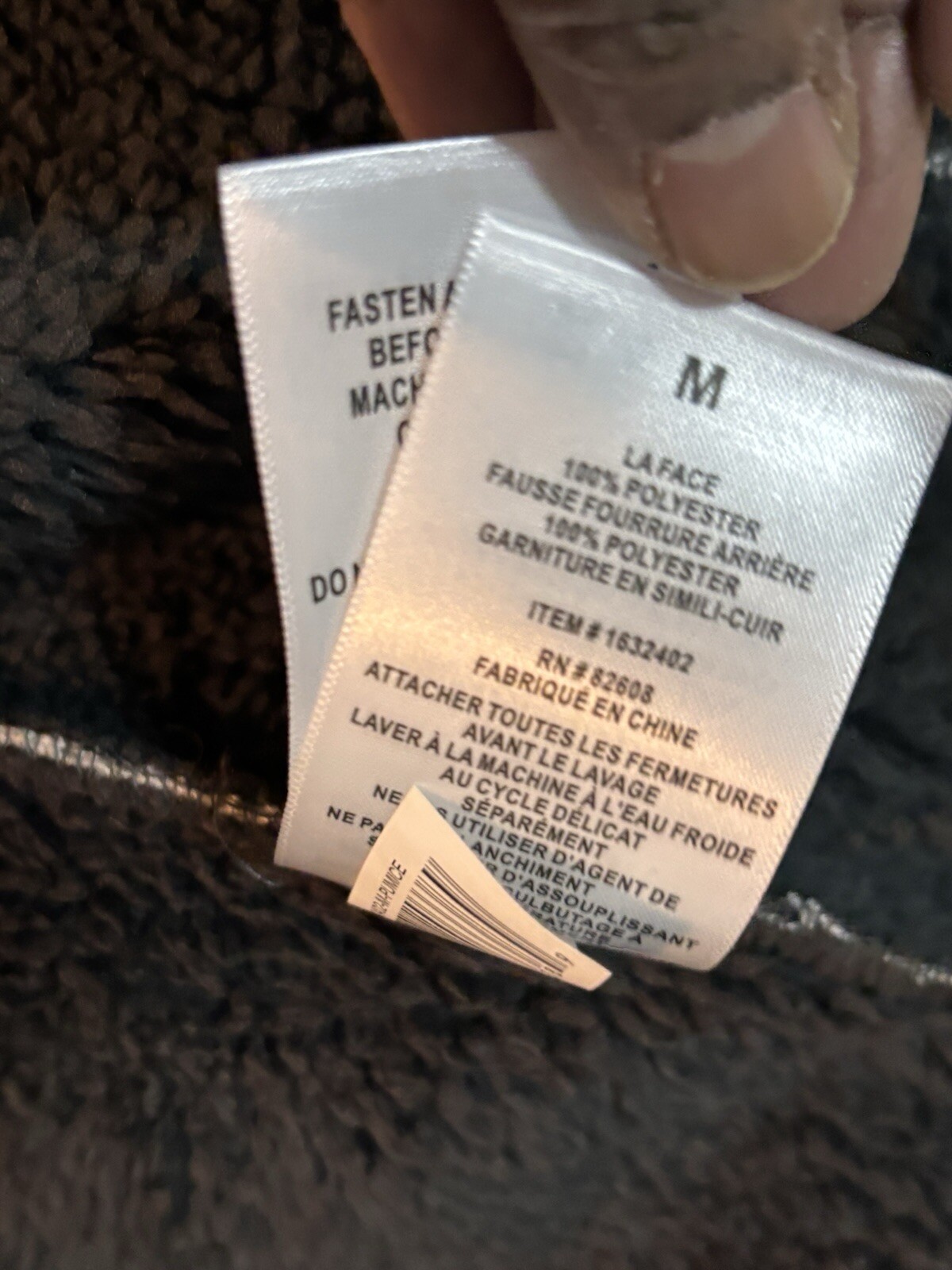 Rugged Elements Fleece Lined Jacket Men MediumHoo… - image 13