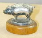 1985 Kirk Stieff Sterling Miniature Pig Figurine
