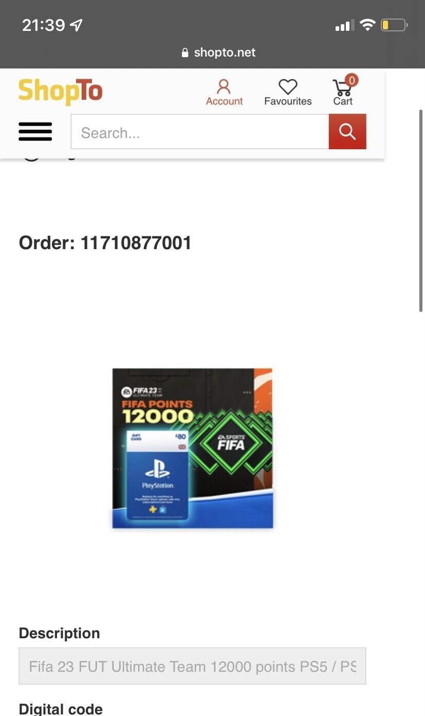 UK PLAYSTATION £80 VOUCHER