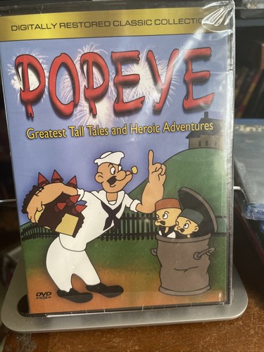 Popeye - Greatest Tall Tales and Heroic Adventures (DVD, 2004) - 第 1/3 張圖片