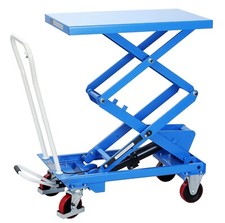 Hubtisch 300kg Hubtischwagen fahrbarer Arbeitstisch Scherentisch LT3HHMJ W2137