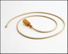 Simplex IV Set Finger Clog Stop Air Gum Rubber Tubing Vet Supply Livestock