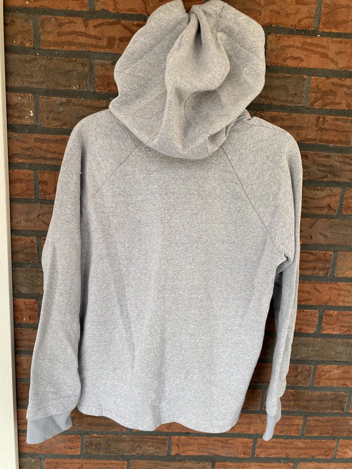 VETEMENTS Felpa con cappuccio Under Armour Threadborne grigia media manica lunga top shirt