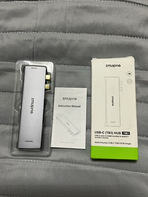 ZMUIPNG (ZM1818) 7-in-2 USB C Hub für MacBook Pro, Air USB Adapter