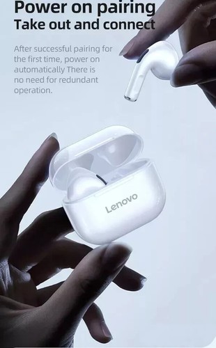 Lenovo LP40 TWS Earphones Bluetooth 5.0 Air Pods Wireless Headphones | FREE P& P - Picture 5 of 5