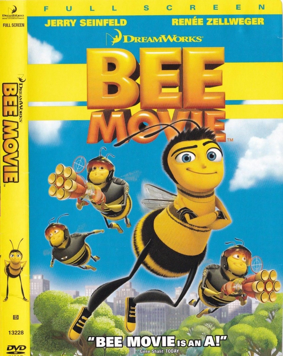 Bee Movie (DVD, 2008, Full Screen) Jerry Seinfeld | eBay