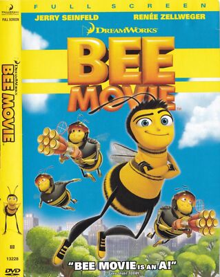 Bee Movie (DVD, 2008, Full Screen) Jerry Seinfeld | eBay