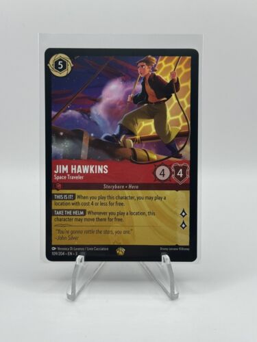 Disney Lorcana Into The Inkland’s Jim Hawkins Legendary Non-Holo 109/204 - Picture 1 of 1