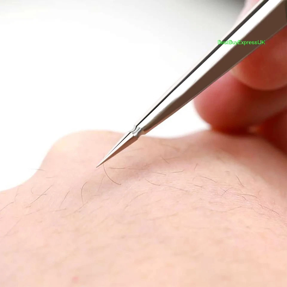 Straight Head Precision Tweezer 2UUL TW01 Hand Finish 3D ESD Ultra Light UK - Image 4 of 4