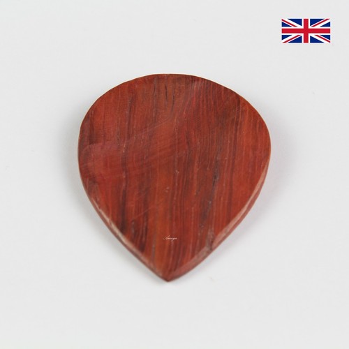 6 x WOOD GUITAR PLECTRUMS / PICKS MADE FROM 6 EXOTIC WOODS - Picture 7 of 9