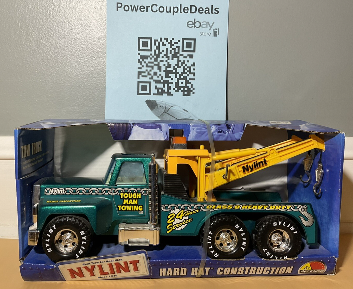 Twin Boom Wrecker 1977 Ford L9000 Nylint Metal Muscle Pressed