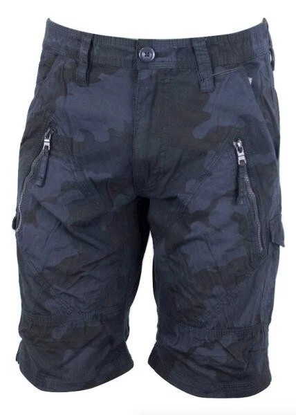 Armani Exchange AIX Utility Camouflage Zip Short, Navy, Size 30 BNWT $80