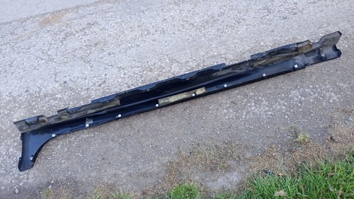 JAGUAR XF X250 2012-2019 DRIVER SIDE RIGHT RUN BAR SKIRT BLACK 9X23-F10608-AC - Picture 2 of 3