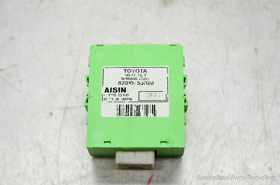 Unidad de módulo de control de relé de luz de funcionamiento Lexus IS300 2002 82810-53020 OEM Foto 2 de 4