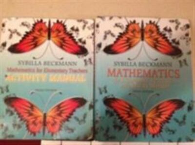 Activity Manual for Mathematics for Elementary Teachers (3rd Edition)