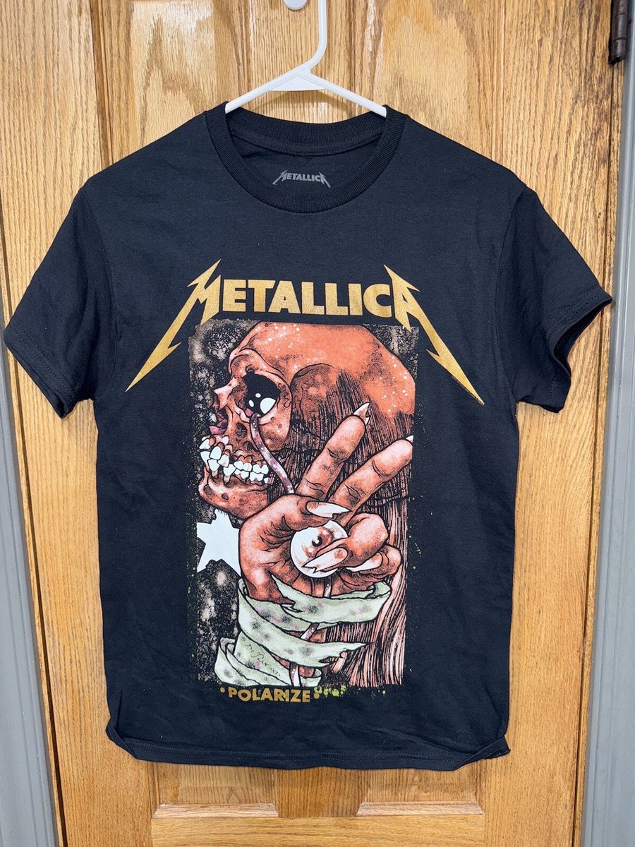 OFFICIAL Metallica Polarize M72 Tour T-Shirt Small Brand New