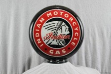 INDIAN MOTORCYCLE GAS PUMP GLOBE