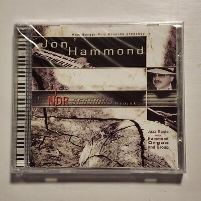 SEALED JON HAMMOND THE NDR SESSIONS PROJEKT CD HAM-BERGER-FRIZ RECORDS