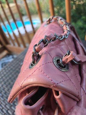 Chanel Limited Edition Pink Calfskin Paris Salzburg Mountain