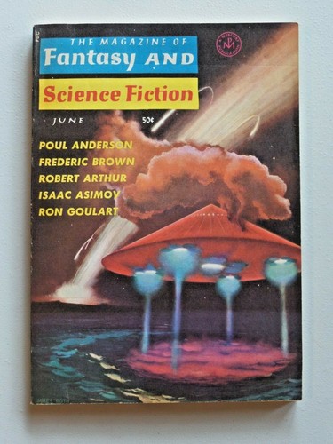 Fantasy and Science Fiction Magazine June 1965 Admiralty by Poul Anderson 6119