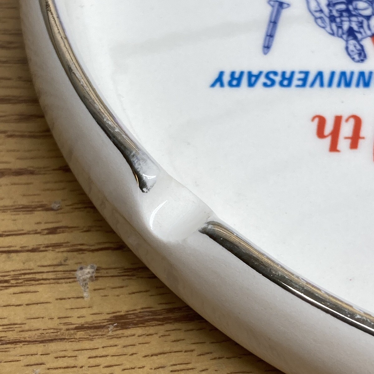 Vintage 25th Anniversary United States Air Force Ashtray - Large