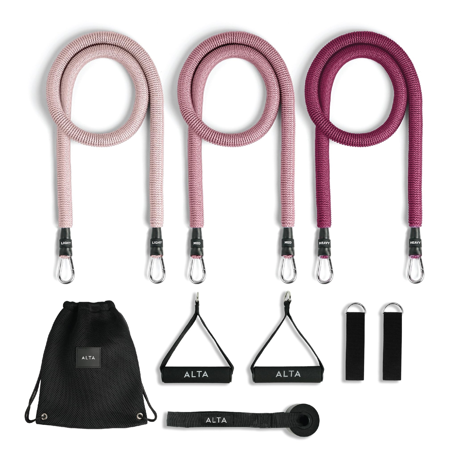 Resistance Tube Bands for Women - Full Kit Resistance Bands for Working Out w...