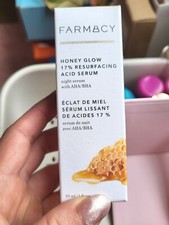 Farmacy Beauty Honey Glow Resurfacing Acid Night Serum 1oz Brand New In Box