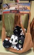 Universal Epic How Train Dragon Nightlights Mini Plush 3 Pack Ruffrunner Dart