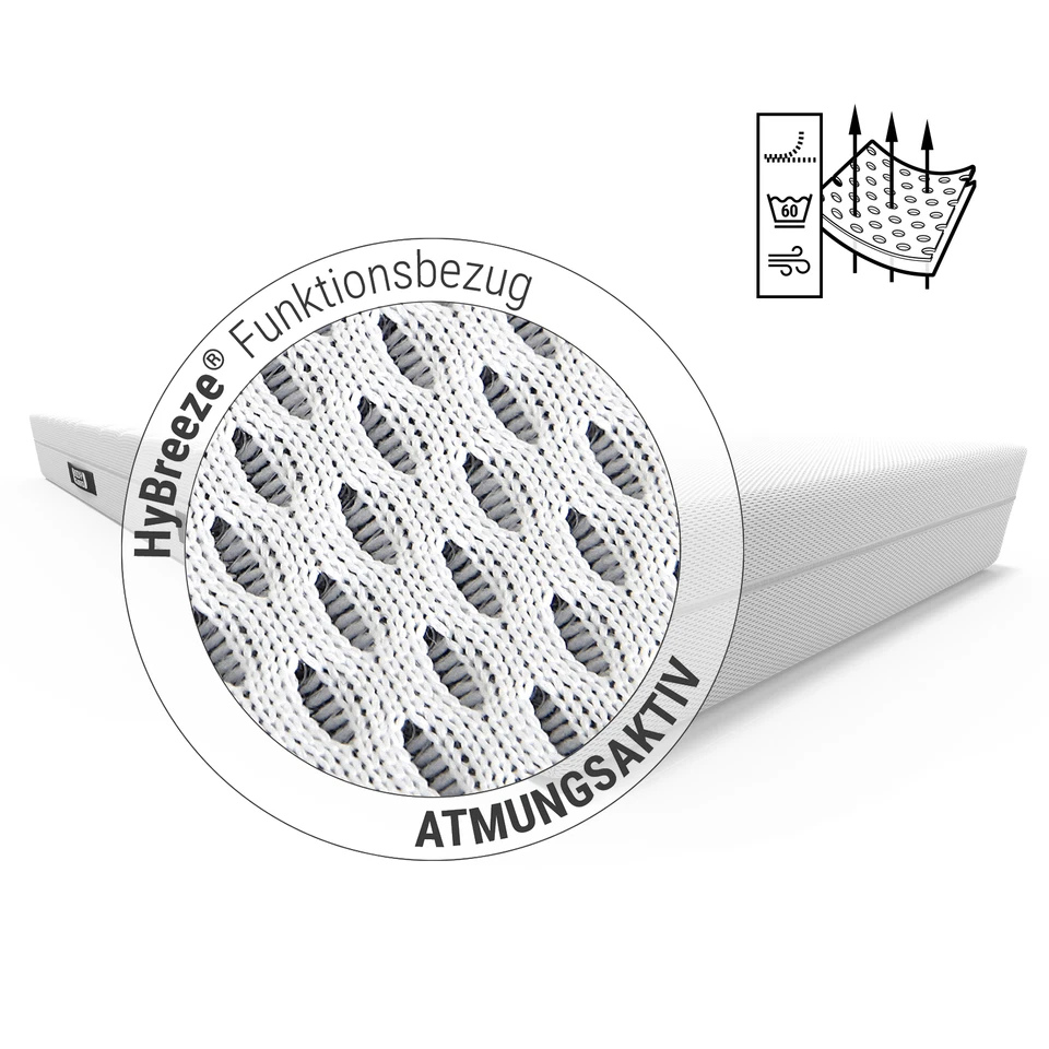 BODYGUARD® Anti-Kartell-Matratze Weich 90x200 – zwei Liegehärten – weich/fester - Bild 4 von 4