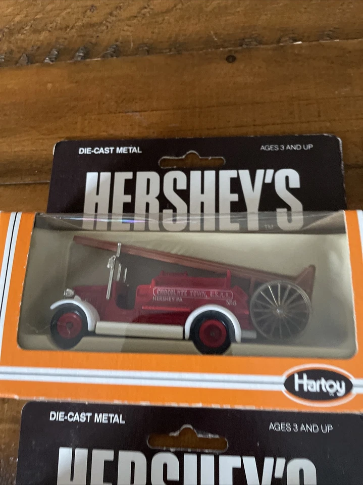 Camión cisterna Lledo Hartoy Hershey's 1979 fundido a presión en caja coche de juguete ¡¡X 4!!! Foto 2 de 4