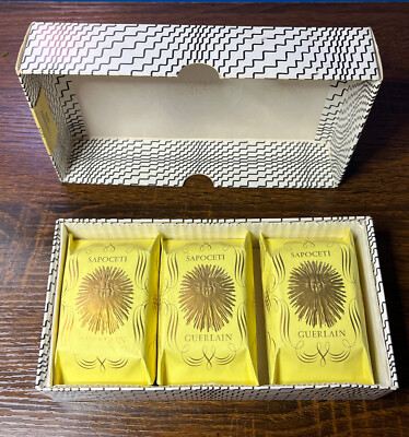 Guerlain Paris Iris Vintage Sapoceti Soap Set | eBay