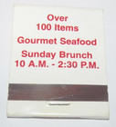 Vintage South Carolina Matchbook: “Grabbin Crab” Seafood Restaurant Myrtle Beach — photo 2