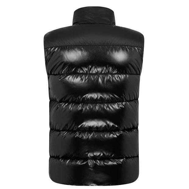 PYRENEX JOHN SLEEVELESS DOWN JACKET / GILET IN BLACK SIZE S *RRP £370 image 2