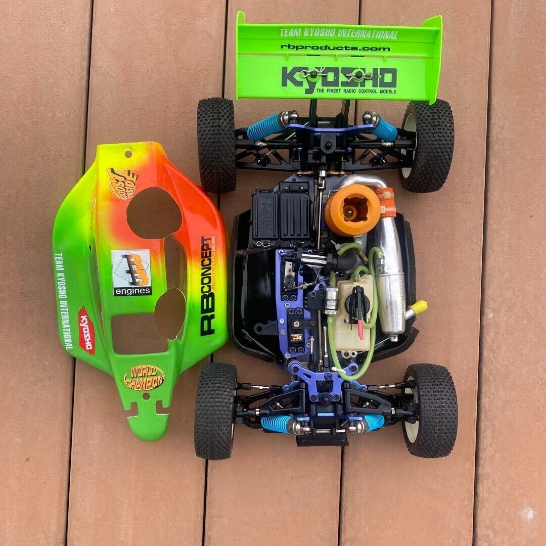 Vintage Kyosho Inferno MP-7.5 4WD YUICHI KANAI R&B engine Vintage Kyosho Inferno MP-7.5 4WD YUICHI KANAI R&B engine