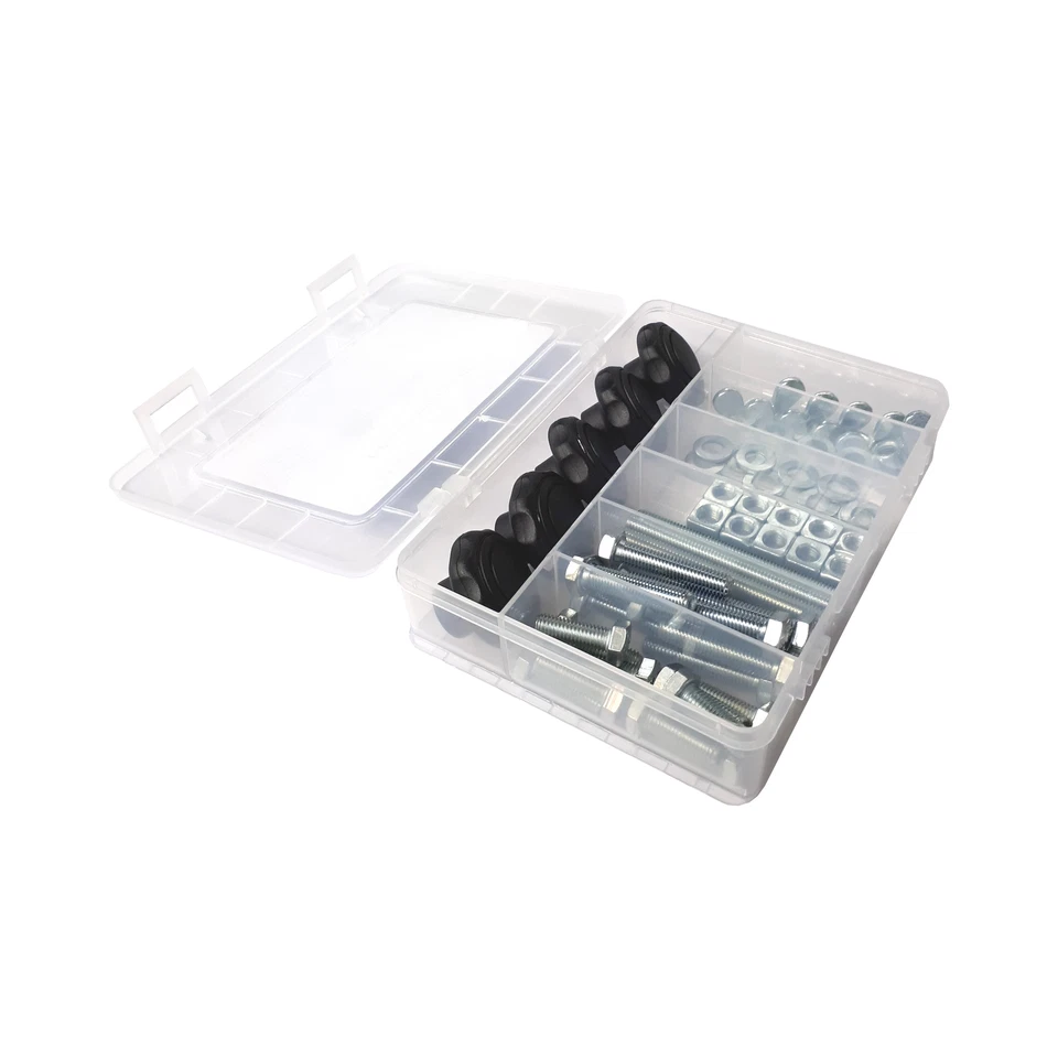 2 St. 1m C Profil M8 Aluminium T Nut Alu Profilschiene +Zubehör Schrauben 55tlg. - Bild 4 von 4