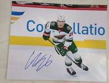 Connor Dewar Autographed Signed Minnesota Wild 8x10 Photo COA