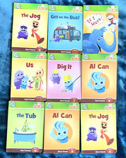 Leap Frog Leapfrog Tag Junior Lot Of 9 Hardcover Books Short Vowels