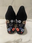 Women’s Katy Perry The Bonnie Button Black Block Heel Pumps Heels Size 11 US EUC — photo 3