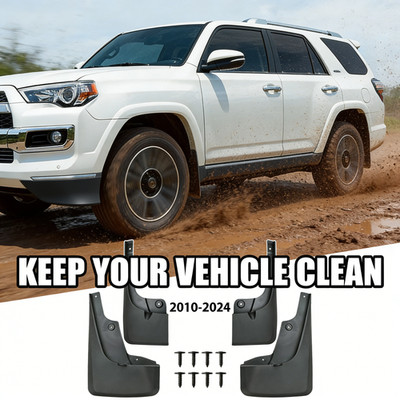 For Toyota 4Runner 2010 2023-2024 Mud Flaps Splash Guards Mudguard Front Rear