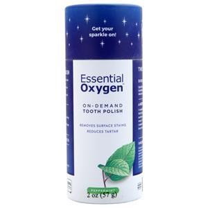 Essential Oxygen On-Demand Tooth Polish Peppermint 2 oz