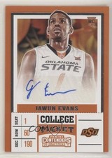 2017-18 Panini Contenders Draft Picks College Variation Jawun Evans #81 Auto a0s