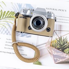 For Fujifilm X-T50 XT50 Camera Bag Leather Dock Case Base Protection Cover shell