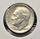 1964-P Roosevelt Dime 90% Silver US Mint Philadelphia