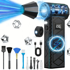 Cordless Air Duster 180000RPM Electric Mini Jet Dry Blower Portable Turbo Fan